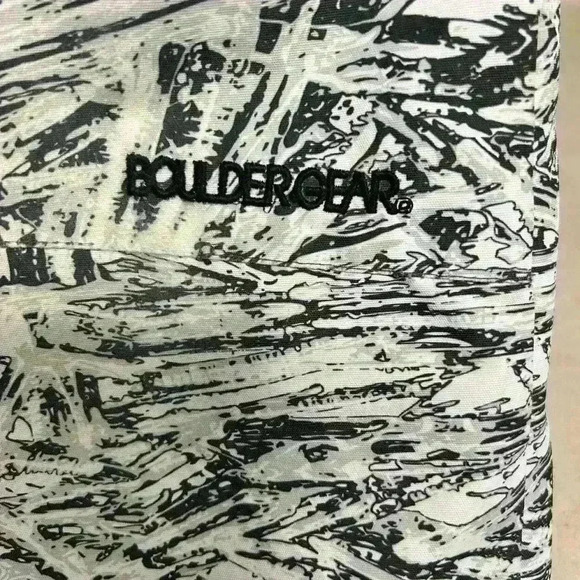 Kids BoulderGear Snowbibs youth medium white and gray‎ - Picture 4 of 6